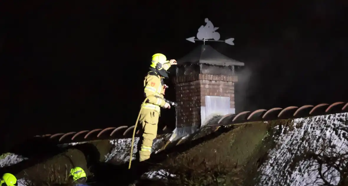 Brand in schoorsteen van villa - Foto 14