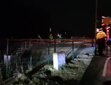 Hulpdiensten ingezet na incident bij spoor