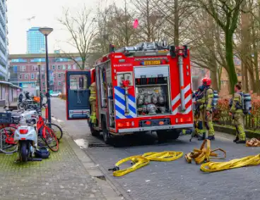 Woningbrand snel geblust zonder gewonden