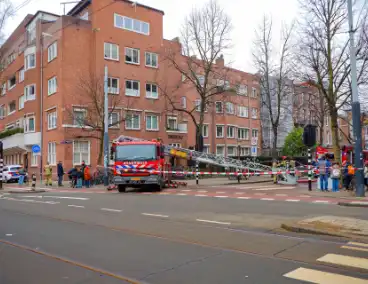 Woningbrand geblust zonder gewonden