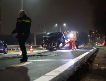 Bestuurder gewond na eenzijdig ongeval