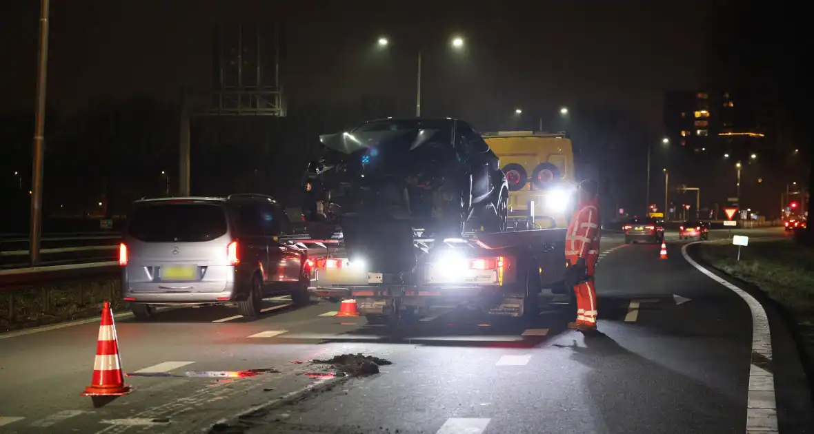 Bestuurder gewond na eenzijdig ongeval - Foto 2
