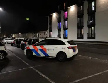 Vechtpartij bij hotel leidt tot aanhouding