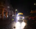 Persoon zwaargewond geraakt bij brand in portiekwoning