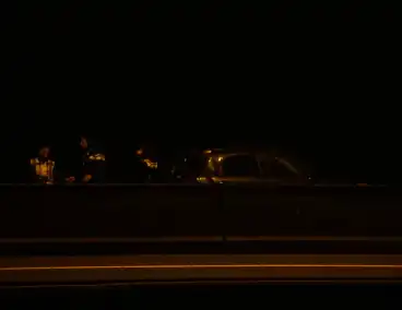 Aanrijding op snelweg leidt tot ziekenhuisopname