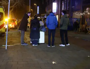 Hulpdiensten snel ter plaatse bij gebouwbrand