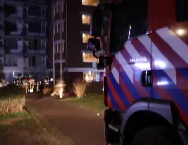 Woningbrand veroorzaakt grote inzet van hulpdiensten