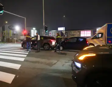 Kettingbotsing onder invloed leidt tot aanhouding