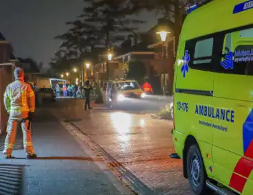 Hulpdiensten aanwezig bij incident