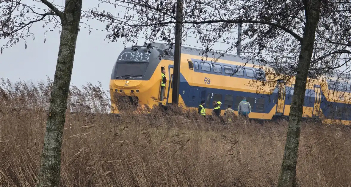Aanrijding tussen trein en persoon - Foto 2