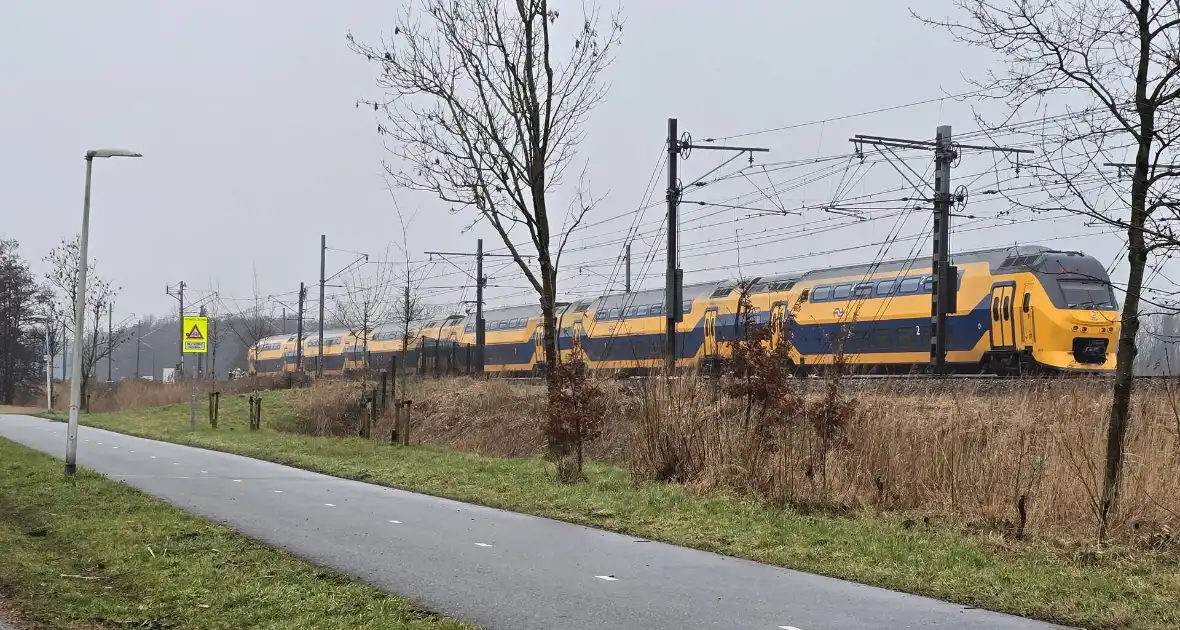 Aanrijding tussen trein en persoon - Foto 3