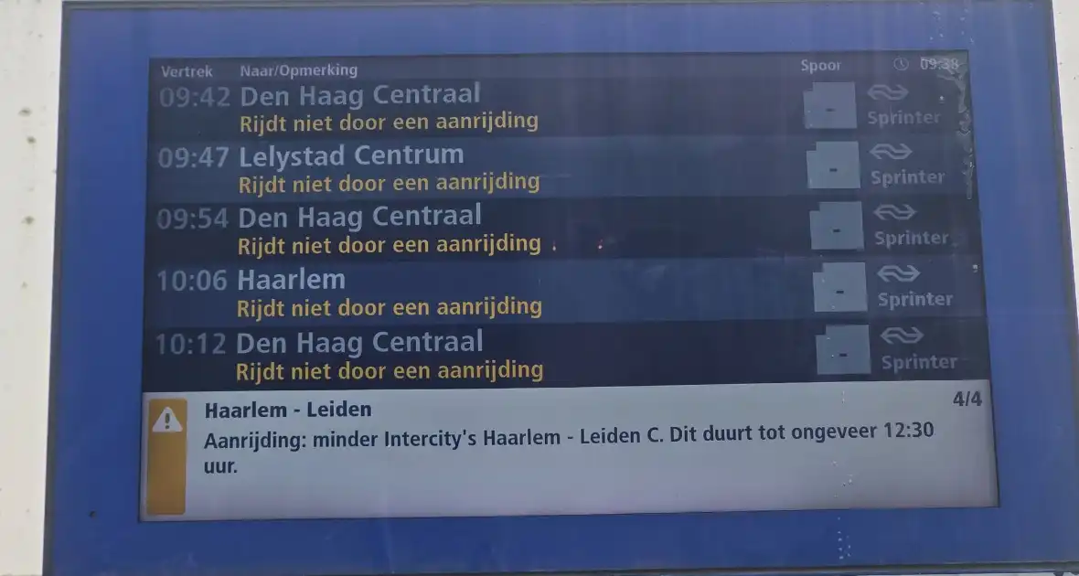 Aanrijding tussen trein en persoon - Foto 4