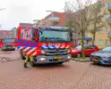 Woningbrand leidt tot rookinhalatie