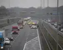 Meerdere ongevallen op A15 zorgen voor verkeershinder