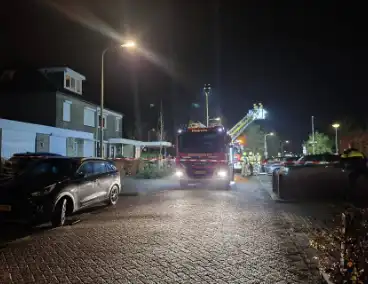 Brand in schoorsteen woning onder controle