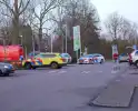 Afsluiting van Gooischeweg door inzet hulpdiensten