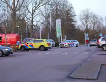 Afsluiting van Gooischeweg door inzet hulpdiensten