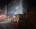 Brand in flatwoning vroeg in de ochtend