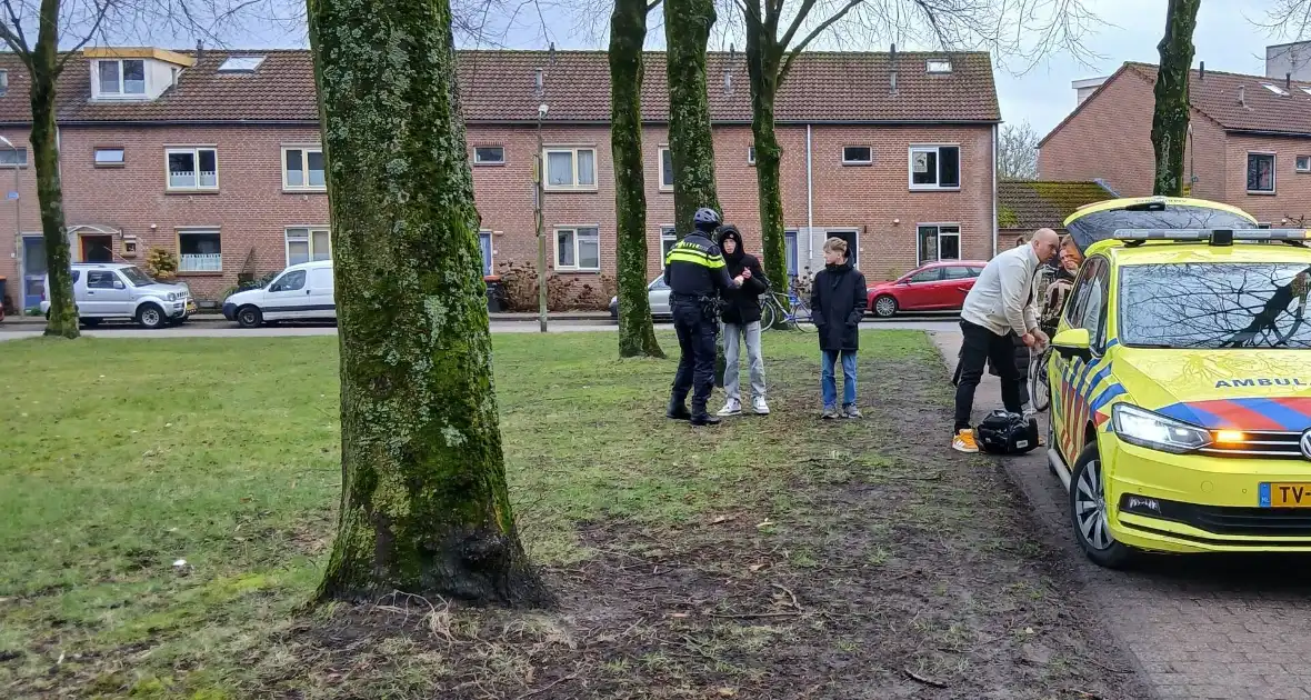Hoofdletsel na botsing tussen fietsers - Foto 1