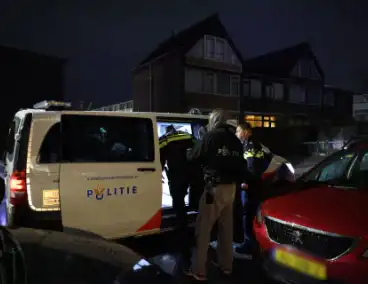 Team Parate Eenheid houdt persoon aan in woning