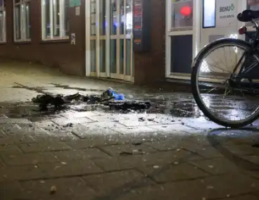 Bouwbrand op balkon geëindigd zonder opzet