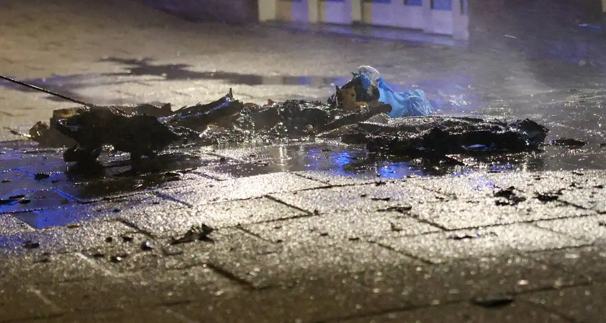 Bouwbrand op balkon geëindigd zonder opzet - Foto 1