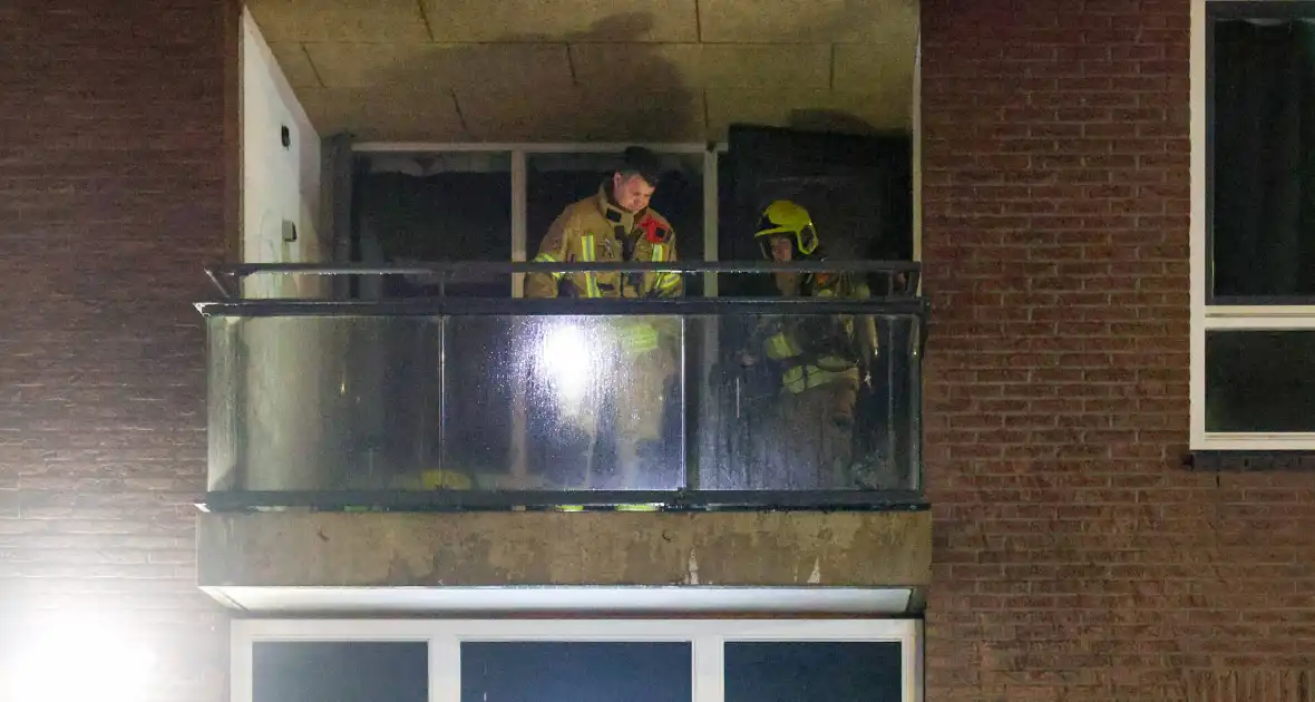 Bouwbrand op balkon geëindigd zonder opzet - Foto 2