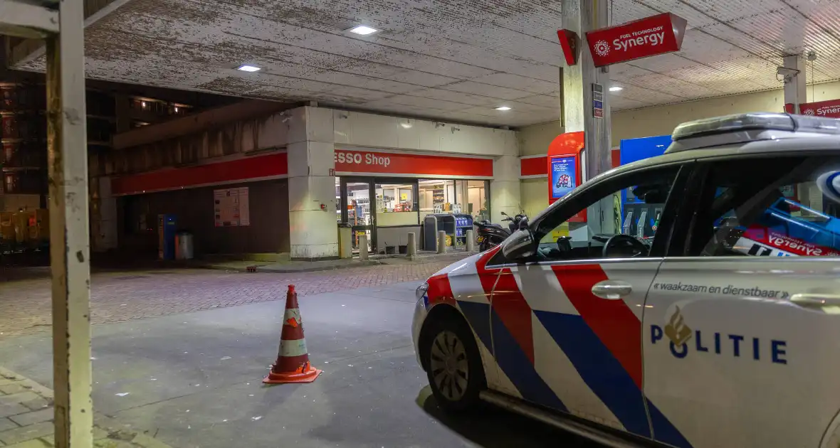 Tankstation overvallen in Amsterdam