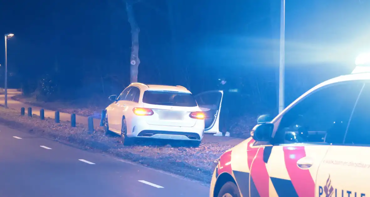 Auto botst tegen boom na uitwijkmaneuvre - Foto 7