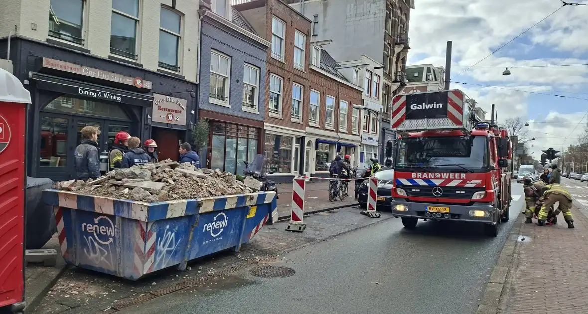 Gaslekkage bij avondwinkel leidt tot evacuatie