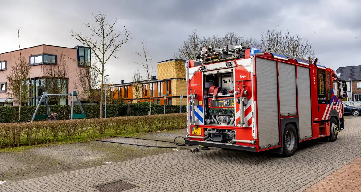 Buitenbrand in speeltuin door vandalisme