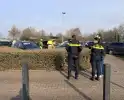 Korte sluiting veroorzaakte brand in auto