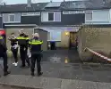 Brandweer en politie reageren op explosie