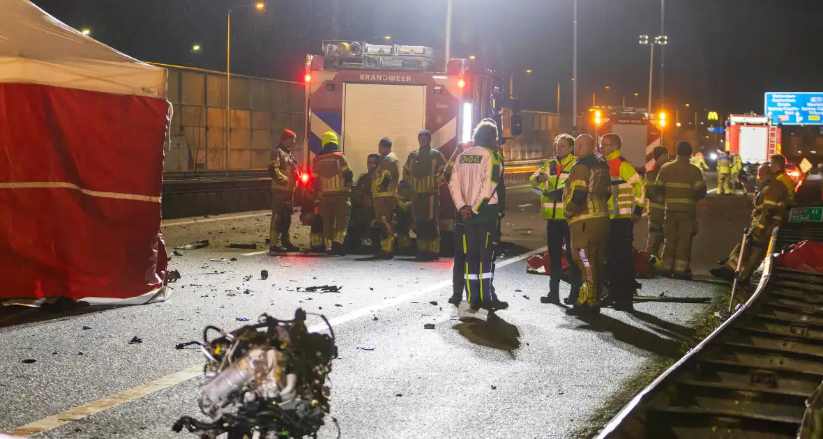 Dodelijk ongeval door spookrijden