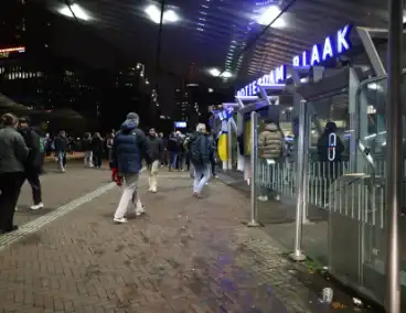 Brand leidt tot stillegging van trein- en metroverkeer