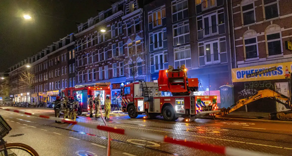 Brand in fietsenwinkel na vermoedelijke accu-ontbranding