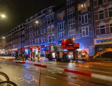 Brand in fietsenwinkel na vermoedelijke accu-ontbranding