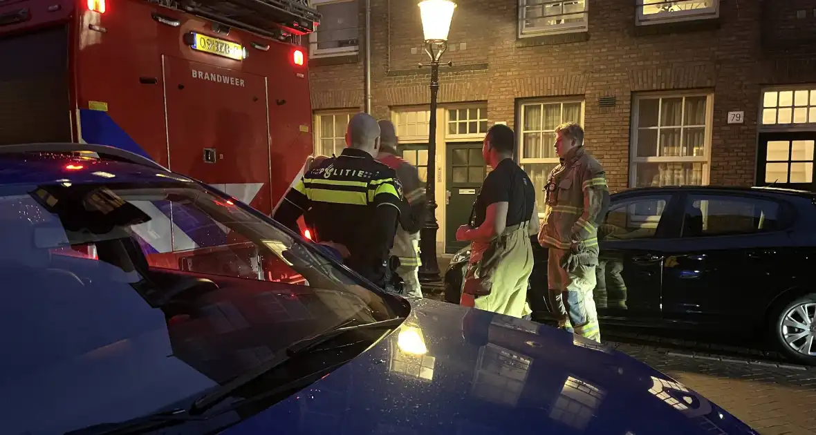 Brand in keuken van woning snel onder controle