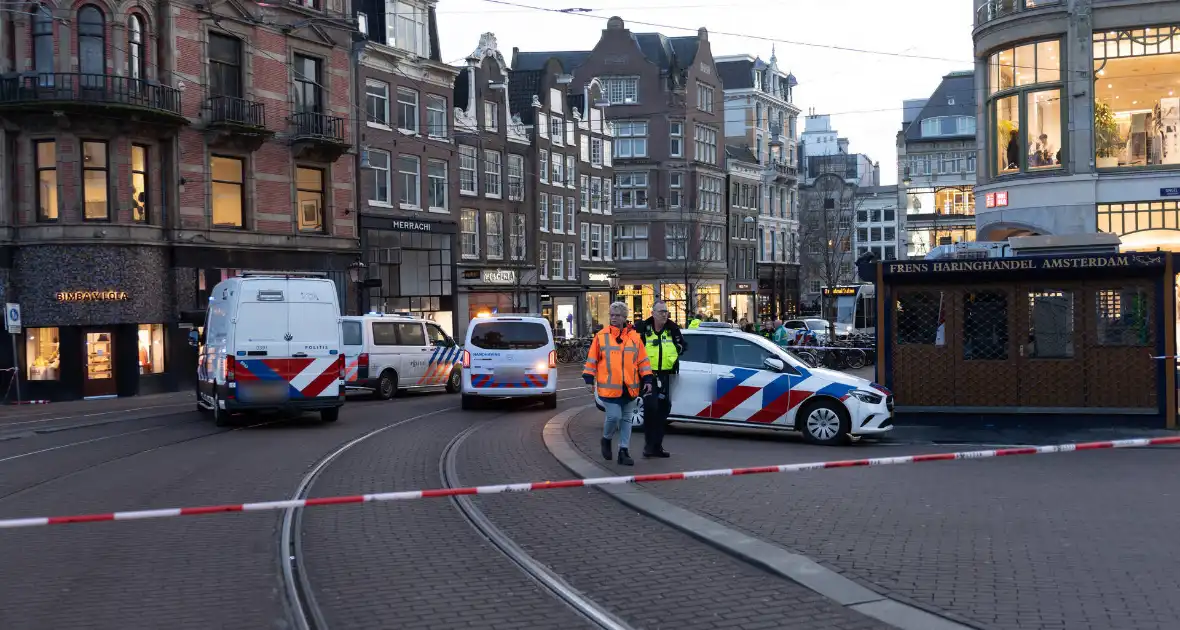 Fietser zwaargewond bij aanrijding met trams