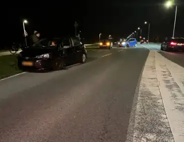 Ongeval met twee voertuigen zorgt voor schade