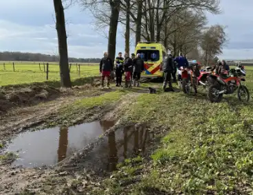 Motorrijder zwaargewond bij ongeval tijdens tour