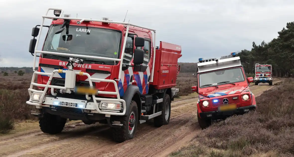 Brandweer houdt grootscheepse natuurbrand oefening - Foto 8