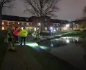 Persoon te water leidt tot grote hulpverlening