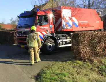 Buitenbrand veroorzaakt rookoverlast