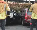 Slachtoffer bevrijdt uit auto na ongeval
