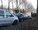 Drie voertuigen betrokken bij aanrijding met letsel