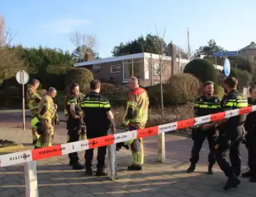 Stroomuitval na explosie, hulpdiensten groots ingezet