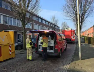 Hulpdiensten snel opgeroepen na gaslucht