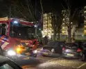 Brandweer ingezet voor brand in container