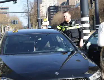 Fatbike en auto betrokken bij ongeval